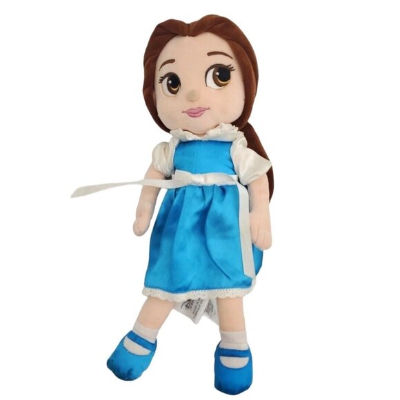 Disney Beauty & Beast Belle 14" Doll‎ Soft Princess Soft Plush Toy Toddler - Picture 1 of 6